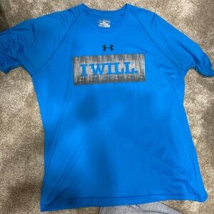 Under Armour Men's Bright Blue 'I Will' T-Shirt